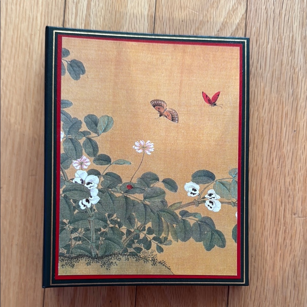 Floral and Butterfly Decorative Box